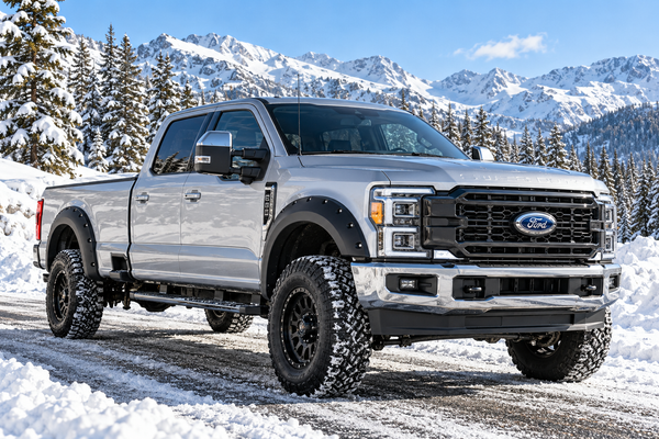 Ford Super Duty Winter Fender Flares: OE vs Pocket (23-25)