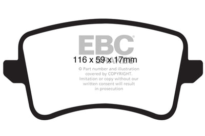 EBC S12 Brake Pad and Rotor Kit