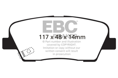 EBC S2 Brake Pad and Rotor Kit