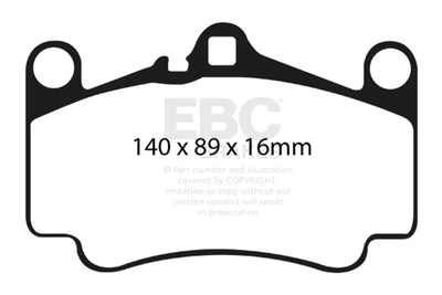 EBC S12 Brake Pad and Rotor Kit