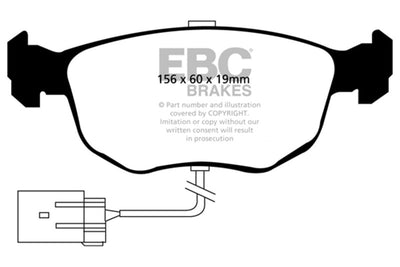EBC S20 Brake Pad and Rotor Kit