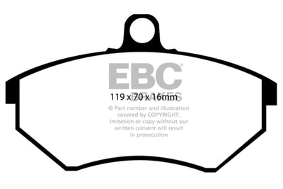 EBC S4 Brake Pad and Rotor Kit