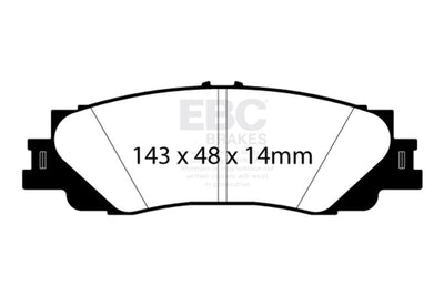 EBC S6 Brake Pad and Rotor Kit