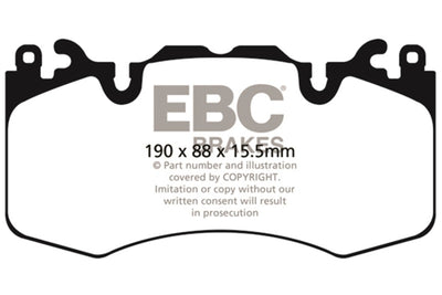 EBC S6 Brake Pad and Rotor Kit