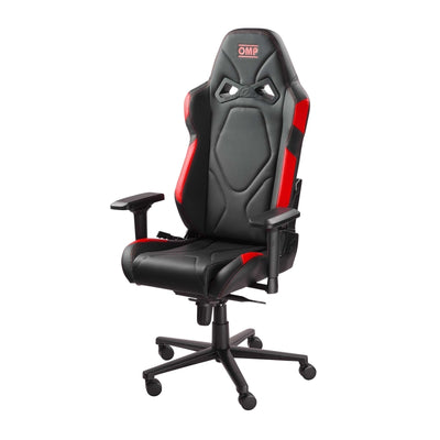OMP GS Office Chair - Black/Red