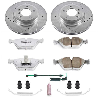 Power Stop 01-06 BMW 330Ci Front & Rear Z26 Street Warrior Brake Kit