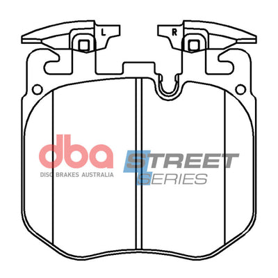 DBA 2018+ BMW X3 Street Series Front Brake Pads