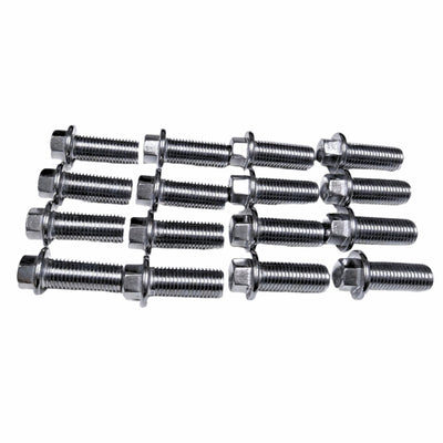 Kooks Ford 5.0L 4V Coyote Engine Header Bolt Kit (Fine Thread) QTY. 16 - M10 - 1.25 x 25mm Bolts