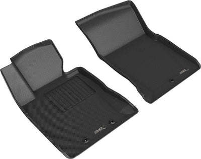 3D MAXpider 2012-2016 Hyundai Genesis Kagu 1st & 2nd Row Floormats - Black