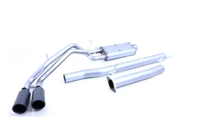 Gibson 23-25 Chevrolet Colorado/GMC Canyon 2.7L Crew Cab Short Bed Blk Elite Cat-Back Dual Exhaust