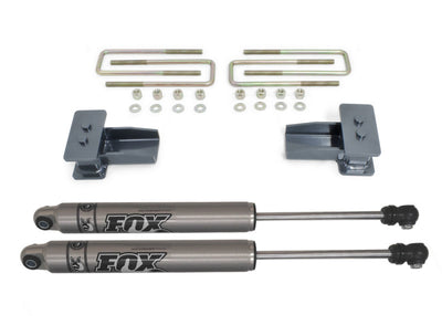 MaxTrac 09-14 Ford F-150 2WD 4in/2in MaxPro Elite Spindle Lift Kit w/FOX Shocks