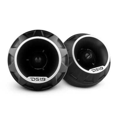 DS18 3in Surface Flush Angle High Comp Neodymium Super Bullet Twtr 100 Watts RMS 1in Almnm Vc 4 ohm
