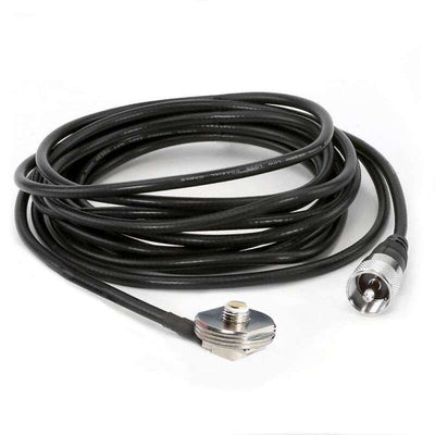 Rugged Radios 13 Ft Antenna Coax Cable with 3/8 NMO Mount