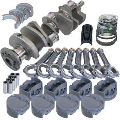 Eagle Pontiac 400 4.250in Crank 6.800in I-Beam Rods -22cc 4.155in Pistons Rotating Assembly