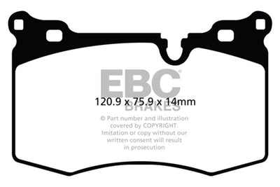 EBC S11 Brake Pad and Rotor Kit