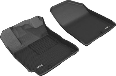 3D MAXpider 2019-2020 Kia Forte Kagu 1st & 2nd Row Floormats - Black