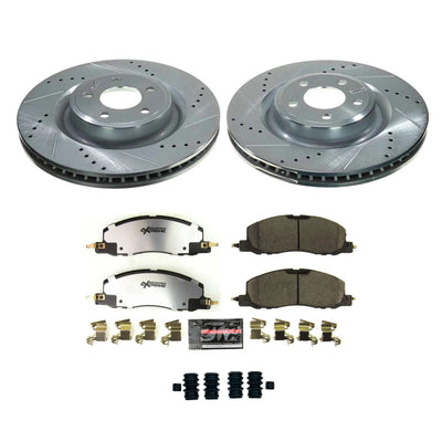 Power Stop 20-22 Ford Explorer Front and Rear Z36 Truck & Tow Brake Kit