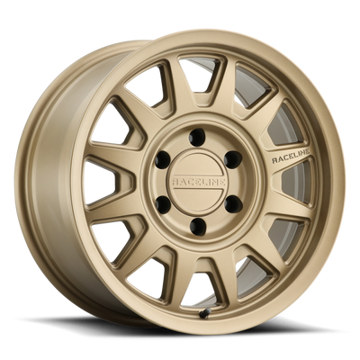 Raceline 952BZ Aero 17x8.5in / 5x127 BP / 0mm Offset / 78.1mm Bore - Bronze Wheel