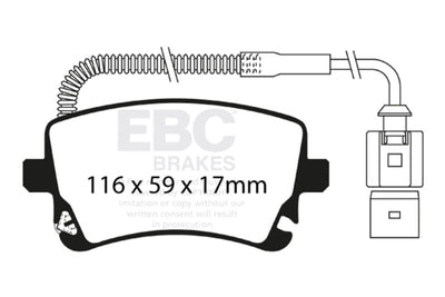 EBC S6 Brake Pad and Rotor Kit