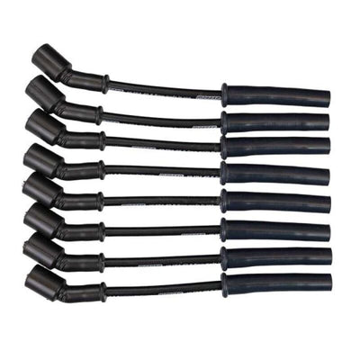 Moroso GM GenV LT1/LT4 5.3L/6.2L/6.6L Ultra 40 8.5mm Multi-Angle Boot Spark Plug Wire Set - Black