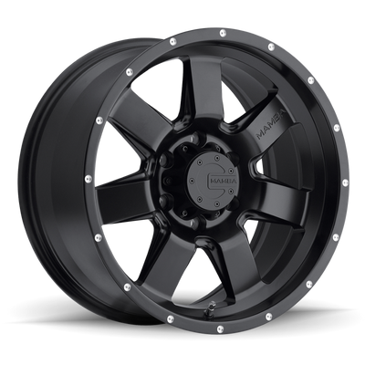 Mamba M14 18x9 5x127 ET6 Matte Black / Drill Holes