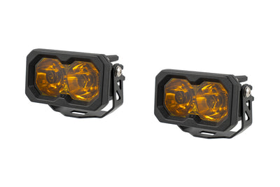 Diode Dynamics C2 2.0 Pro Yellow Spot Standard ABL (pair)