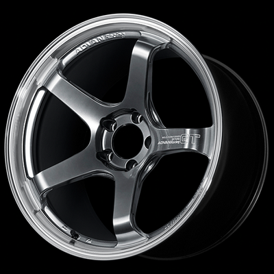 Advan GT Beyond 18X11.0 / +15 Offset / 5x114.3 BC / +15mm Bore / Machining and Hyper Platinum Black