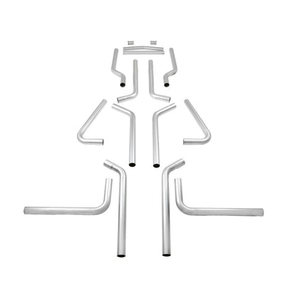 Flowmaster U-FIT 2.25 in. Aluminized Steel Dual Kit