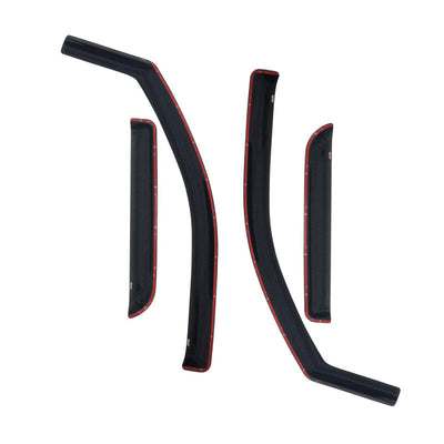 Westin 2007-2014 Chevrolet/GMC Tahoe/Yukon/Yukon Denali In-Channel Wind Deflector 4pc - Smoke