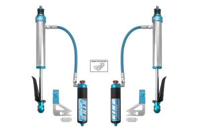 King Shocks 2022+ Toyota Tundra Rear 2.5 Dia Remote Reservoir Coilover & Adjuster (Pair)