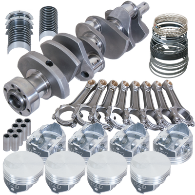 Eagle Chevy 454 1Pc 4.250in Crank 6.385in I-Beam Rod -3cc Flat Top 4.310in Pistons Rotating Assembly