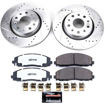 Power Stop 20-21 Jeep Gladiator Front & Rear Z36 Truck & Tow Brake Kit