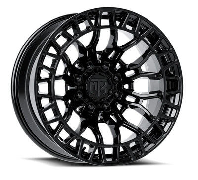 MTX Phantom 8 Gloss Black 24x10in / 8x165.1 BP / -18mm Offset / 124.1mm Bore
