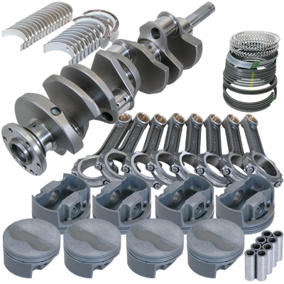 Eagle Ford FE 4.250in Crank 6.700in I-Beam Rods -7cc Flat Top 4.090in Pistons Rotating Assembly