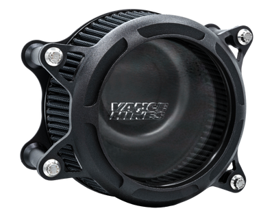 Vance & Hines 23+ HD Road/Street Glide V02 Insight Air Intake - Wrinkle Black
