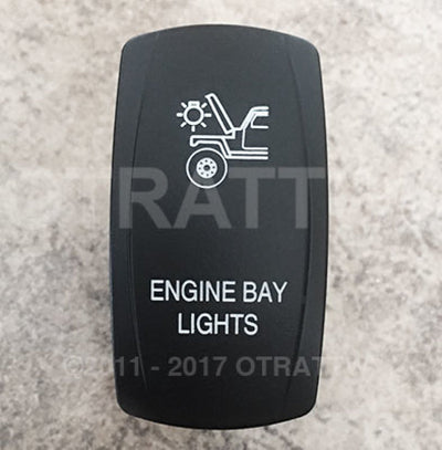 Spod Rocker Engine Bay Light Switch