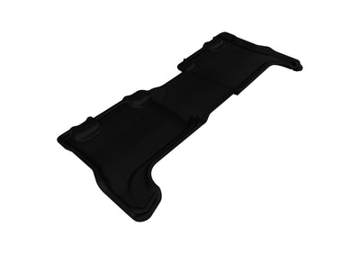 3D MAXpider 2004-2012 Chevrolet Colorado Crew Cab Kagu 1st & 2nd Row Floormats - Black