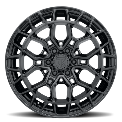 MTX Phantom 6 Gloss Black 22x10in / 6x139.7 BP / -18mm Offset / 106.1mm Bore