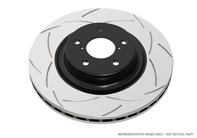 DBA 11-17 BMW 550i Rear Slotted Street Series Rotor