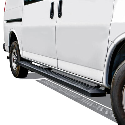 Westin 14-26 RAM ProMaster Grate Running Boards (46in Driver/97in Passenger) - Tex. Black