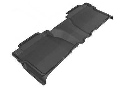 3D MAXpider 2007-2011 Toyota Tundra Double Cab Kagu 1st & 2nd Row Floormats - Black