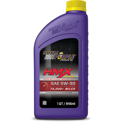 Royal Purple HMX Premium Synthetic High Mileage 5W30 Motor Oil - 1 Quart