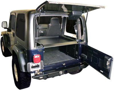 Tuffy Tj Lj & Yj Security Deck Enclosure- 01 Blk