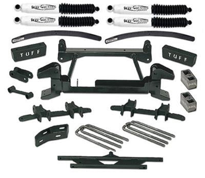 Tuff Country 88-97 Chevy K2500/3500 4X4 (8 Lug) 6in Lift Kit (w/Stamped Lwr Cntrl Arm SX8000)