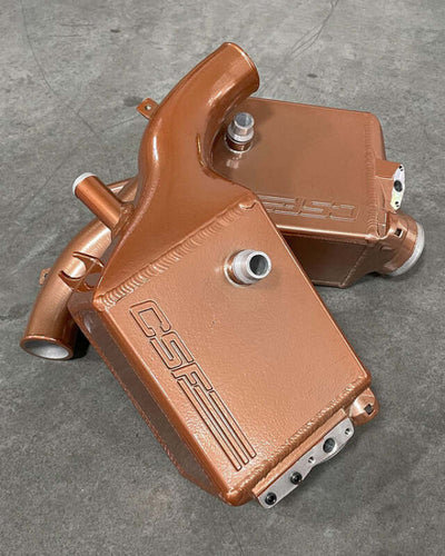 CSF 16-21 BMW M5 (F90) / 17-21 BMW M8 (F91/F92/F93) Twin Charge-Air-Cooler Set - Vintage Rose Gold