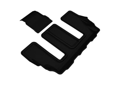 3D MAXpider 2017-2020 GMC Acadia Kagu 1st & 2nd & 3rd Row Floormats - Black