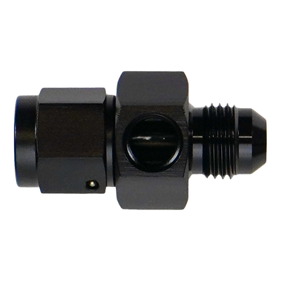DeatschWerks 6AN Male Flare to Female Flare Swivel with 1/8th NPT