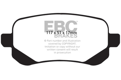 EBC S2 Brake Pad and Rotor Kit
