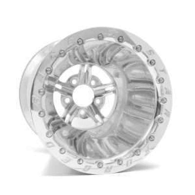Race Star 63 Pro Forged 15x13 DBL Sportsman 5x5 BC / 1.00 BS - Polished Wheel