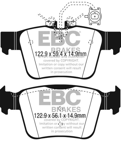 EBC S6 Brake Pad and Rotor Kit